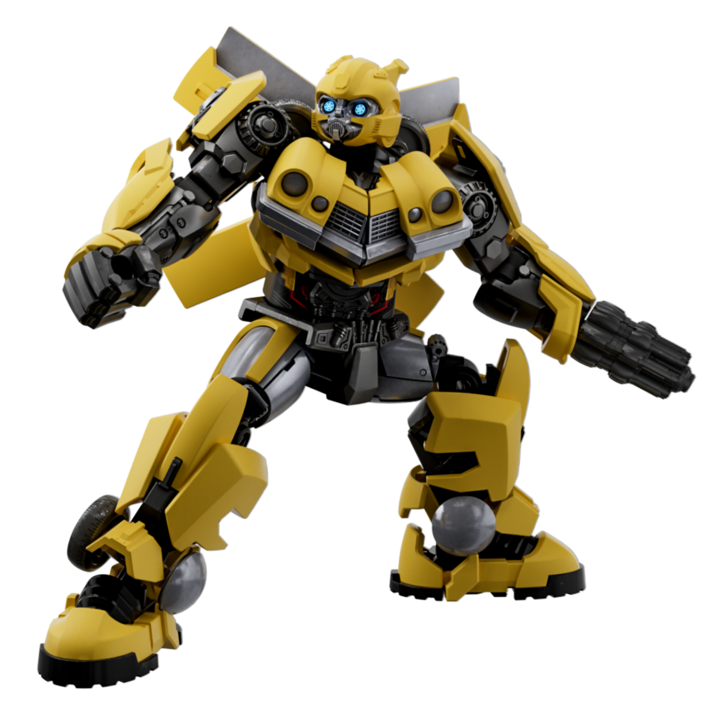 Transformers Classic Class: Bumblebee 02 (Rise of the Beasts) - Blokees Model Kit