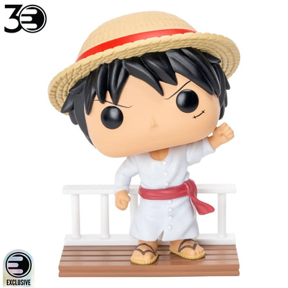 [Arriving Soon] Funko POP! Anime: One Piece - Monkey D. Luffy (Straw Hat Pirates) #2334 (Entertainment Earth Exclusive)