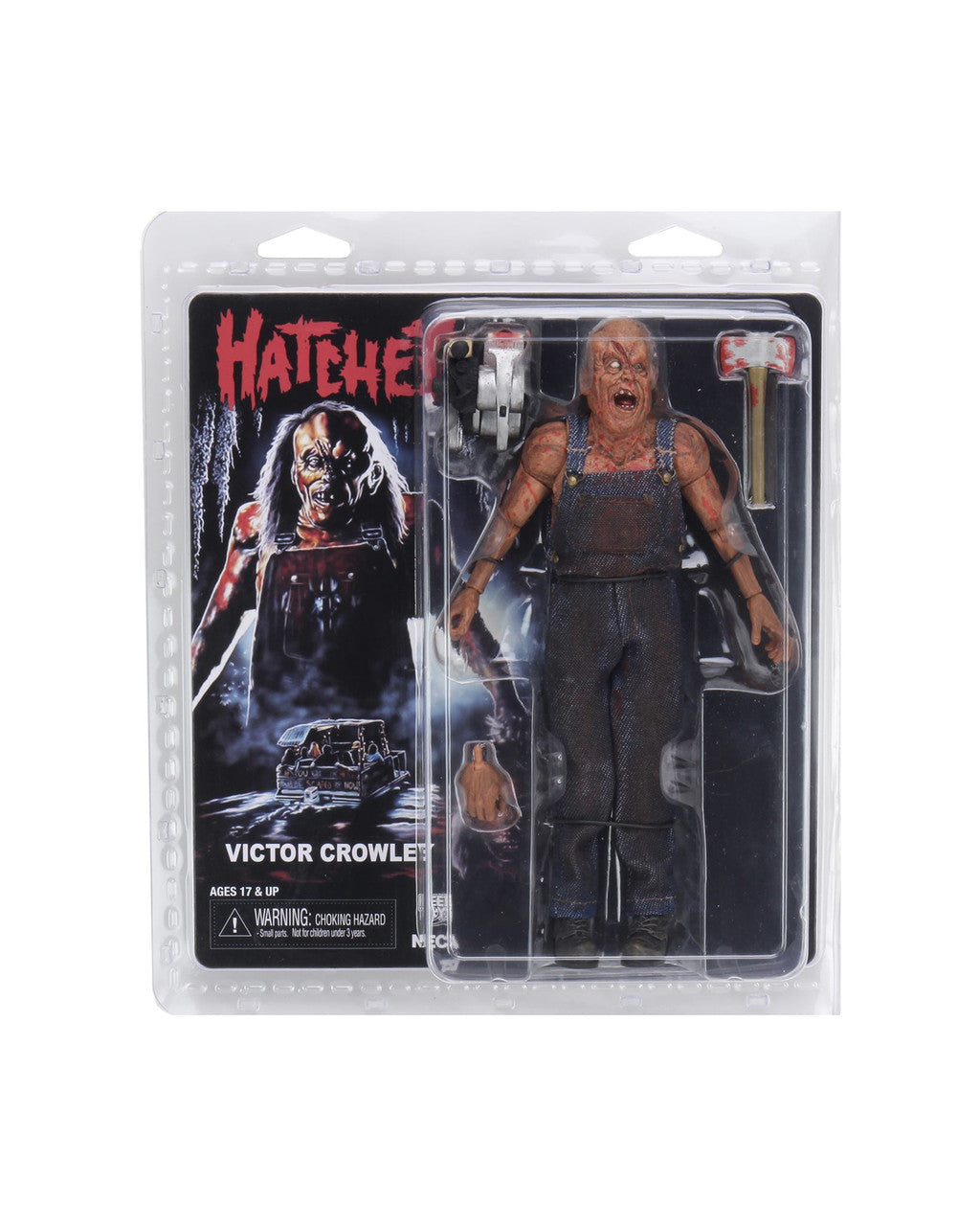 NECA Hatchet – 8” Clothed Action Figure – Victor Crowley
