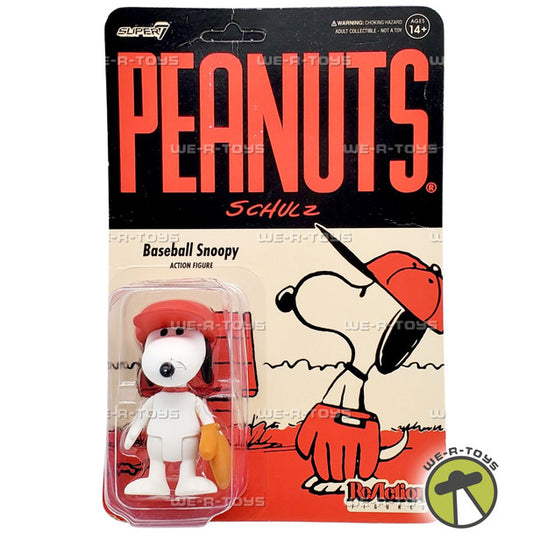 Peanuts: ReAction Wave 5 - Baseball Snoopy - Action Figure