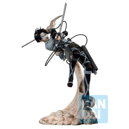 Bandai Spirits: Attack on Titan - Levi Ackerman (Rumbling) - Ichibansho Figure