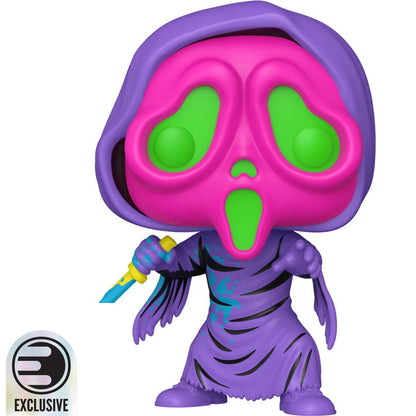 Funko POP! Movies: Scream - Ghost Face #1607 (Black Light) (Entertainment Earth Exclusive)