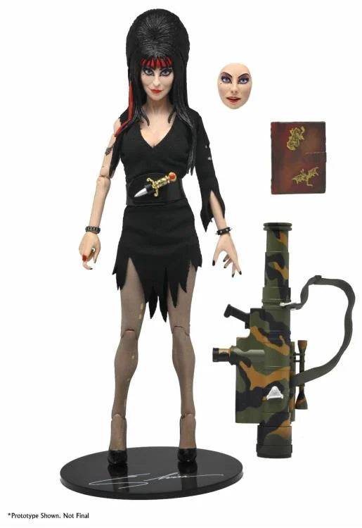 Elvira Mistress of the Dark - Commando - 8 inch Clothed Action Figure