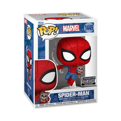 Funko Marvel POP!: Spider-Man with Sandwich the Dog #1449 (Entertainment Earth Exclusive)