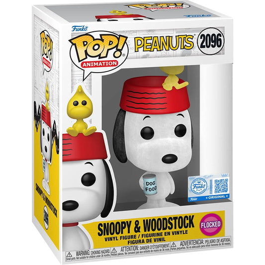 Funko POP! Animation: Peanuts - Snoopy & Woodstock #2096 (Entertainment Earth Exclusive)
