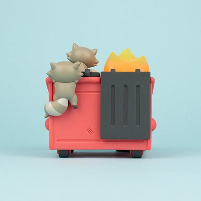 100% Soft: Trash Panda Dumpster Fire - Vinyl Figure - Videguy Collectibles