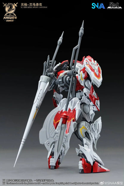 [Pre-Order] The Round Table Knights Soul Spear Lamorak SC-008 - 1/144 Scale Model Kit