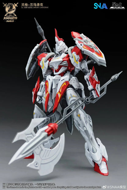 [Pre-Order] The Round Table Knights Soul Spear Lamorak SC-008 - 1/144 Scale Model Kit