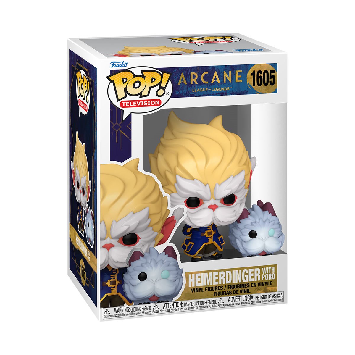 Funko POP! Television: Arcane (League of Legends) - Heimerdinger with Poro #1605