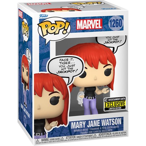 Funko POP! Marvel: Mary Jane Watson #1260 (Entertainment Earth Exclusive)