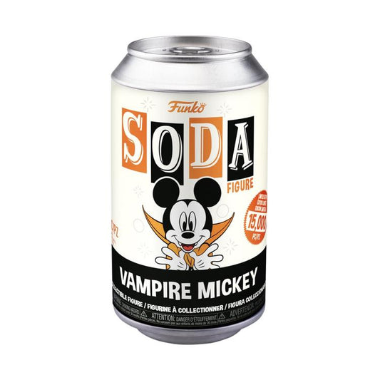 Funko Vinyl SODA: Mickey Mouse - Vampire Mickey with Chase (Sealed Case of 6)
