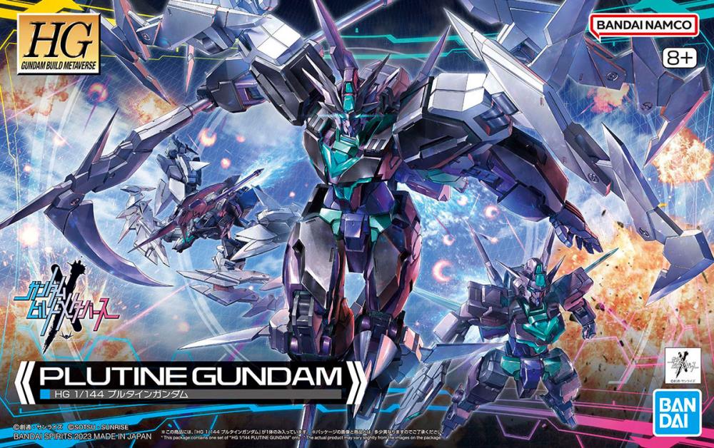 Gundam Build Metaverse HGGBM Plutine Gundam 1/144 Scale Model Kit