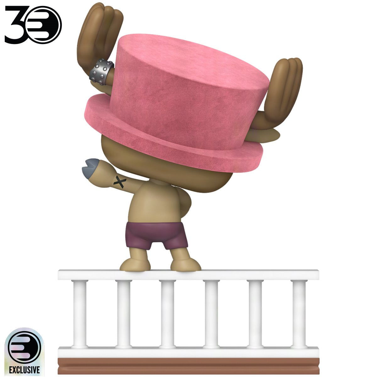 [Arriving Soon] Funko POP! Anime: One Piece - Tony Tony Chopper (Straw Hat Pirates) (Flocked) #2332 (Entertainment Earth Exclusive)
