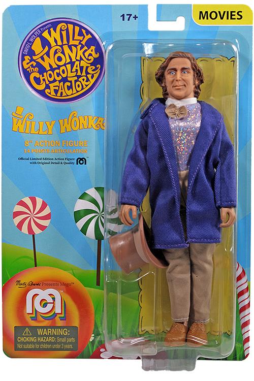 Willy Wonka & the Chocolate Factory Willy Wonka (Gene Wilder) 8" Mego figure