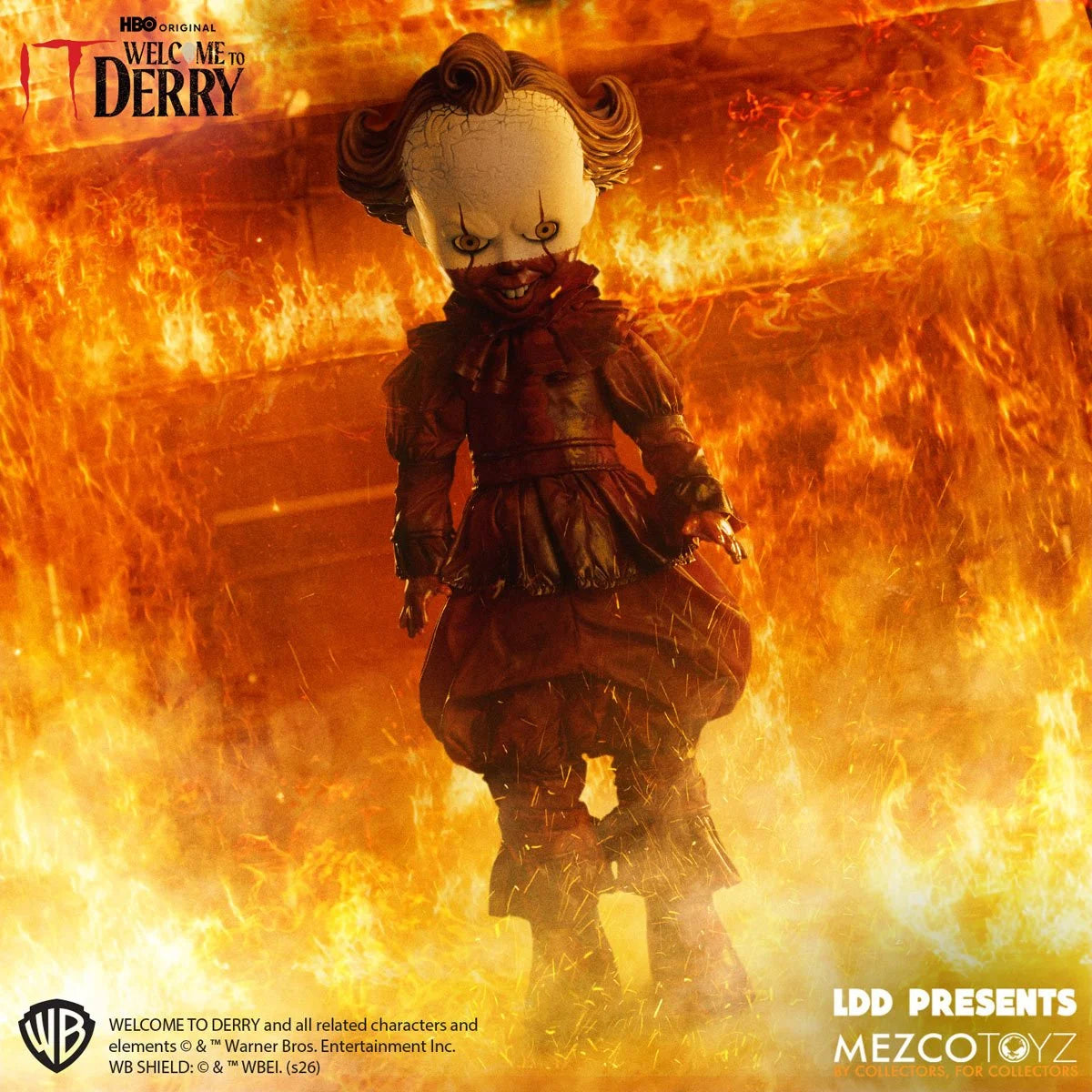 [Pre-Order] Living Dead Dolls Presents: Welcome to Derry - Bloody Pennywise Doll