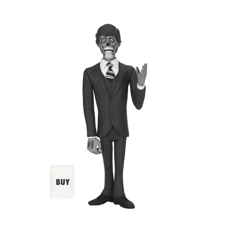 They Live: Male Alien in Suit - Toony Terrors 6" Action Figure
