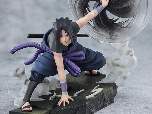 Naruto Shippuden - Sasuke Uchiha Figuarts ZERO Figure (The Light & Dark of the Mangekyo Sharingan Ver.)