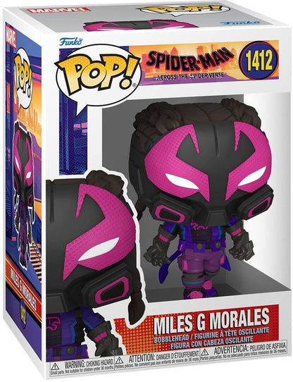 Funko POP! Marvel: Spider-Man Across the Spider-Verse - Miles G Morales #1412