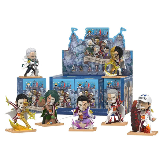 Freeny's Hidden Dissectibles: One Piece Series 8 (Marines Edition)- Individual Mini Figure Blind Box