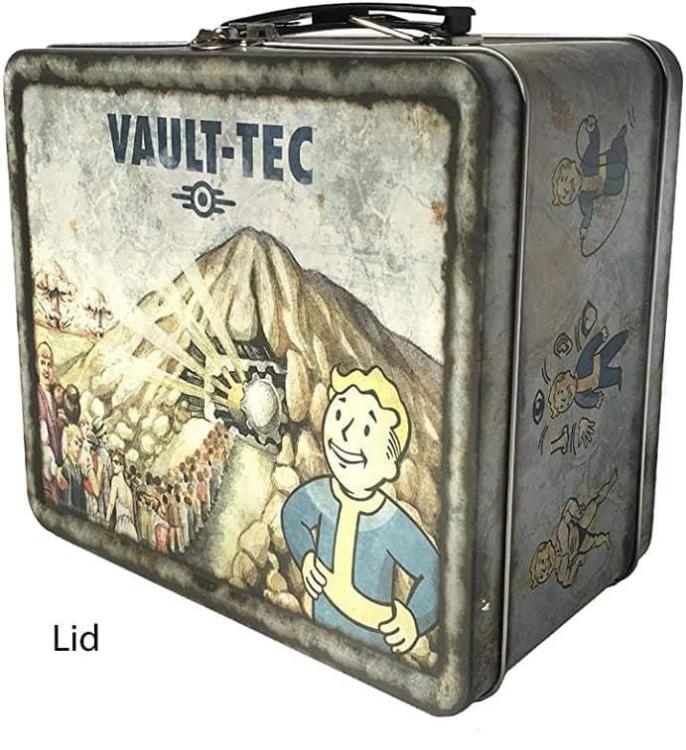 Fanwraps - Fallout - Vault-Tec Pre-Nuclear Shelter (Weathered) Tin Tote (Previews Exclusive)