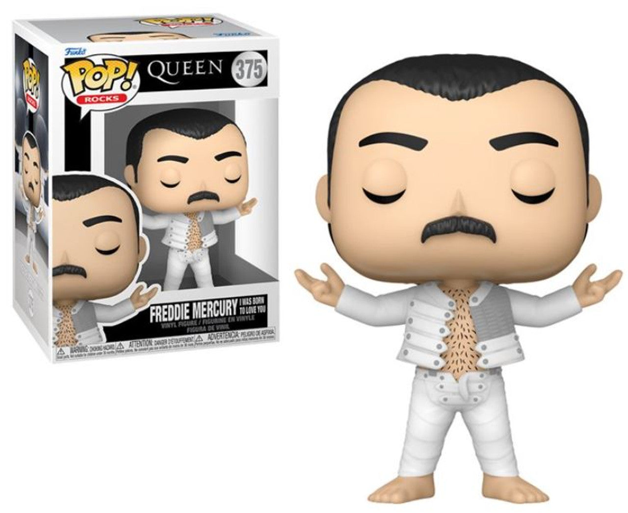Funko POP! Rocks: Queen - Freddie Mercury (I Was Born to Love You) #375