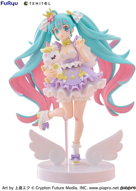 Hatsune Miku (Yumekawa Princess Lavender Ver.) - Tenitol Figure