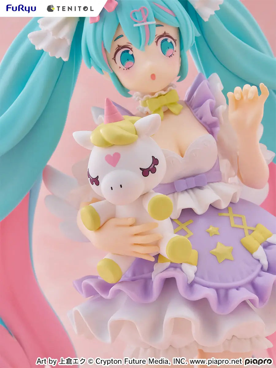 Hatsune Miku (Yumekawa Princess Lavender Ver.) - Tenitol Figure