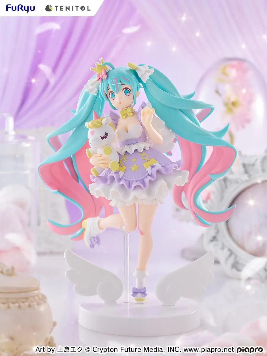 Hatsune Miku (Yumekawa Princess Lavender Ver.) - Tenitol Figure
