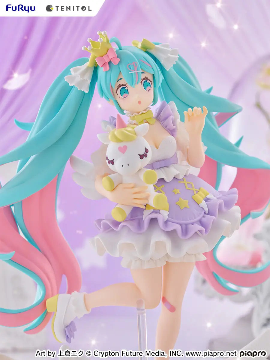 Hatsune Miku (Yumekawa Princess Lavender Ver.) - Tenitol Figure