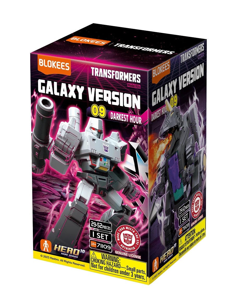 Transformers: Galaxy Version 09 - Darkest Hour - Blokees Blind Box - Videguy Collectibles