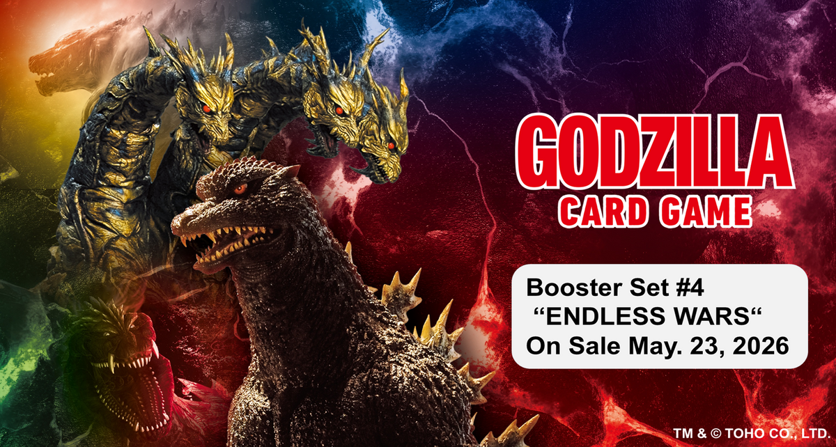 Godzilla: Endless Wars - Card Game (English Edition) Booster Set #4 - Booster Pack