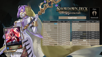 Havencraft Shadowverse: Evolve English Edition Showdown Deck
