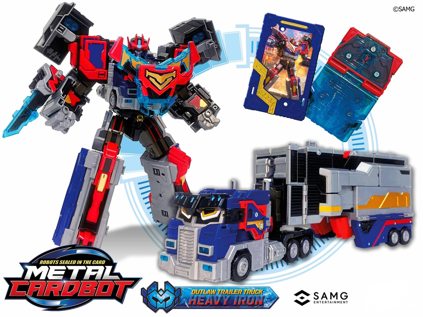[Pre-Order] Metal Cardbots: Road Warrior Class - Heavy Iron - Action Figure