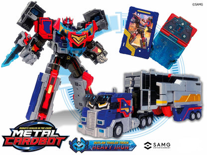 [Pre-Order] Metal Cardbots: Road Warrior Class - Heavy Iron - Action Figure