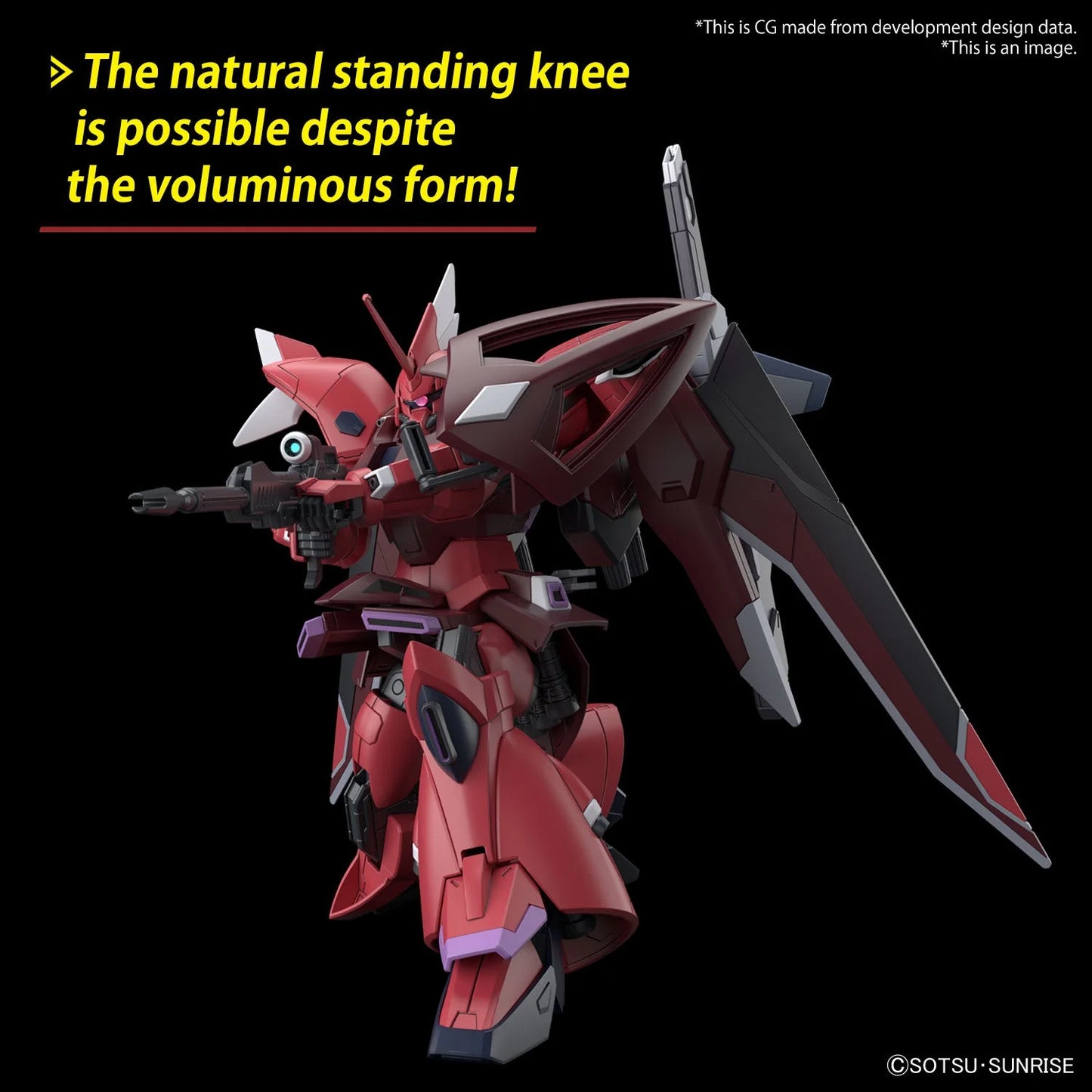 Gundam Seed Freedom: Gelgoog Menace #248 - HGCE 1/144 Model Kit