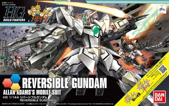 Bandai Hobby - HGBF #63 Reversible Gundam - 1/144 Scale Model Kit