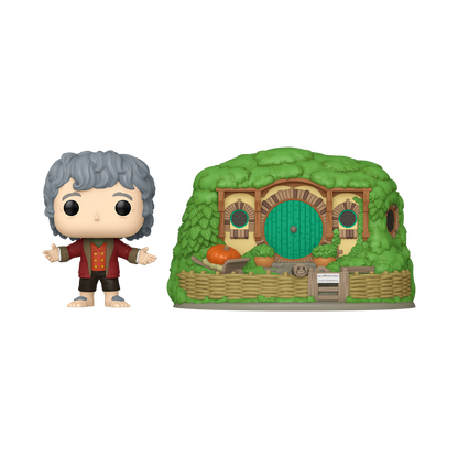 Funko Pop! Movies: The Lords Of The Rings - Bilbo Baggins W/ Bag-End #39