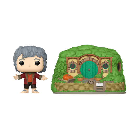 Funko Pop! Movies: The Lords Of The Rings - Bilbo Baggins W/ Bag-End #39