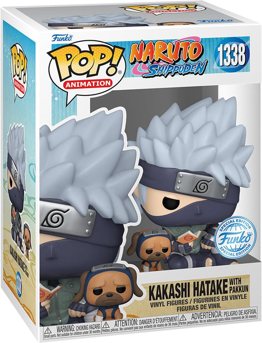 Funko POP! Anime: Naruto Shippuden - Kakashi Hatake with Pakkun #1338