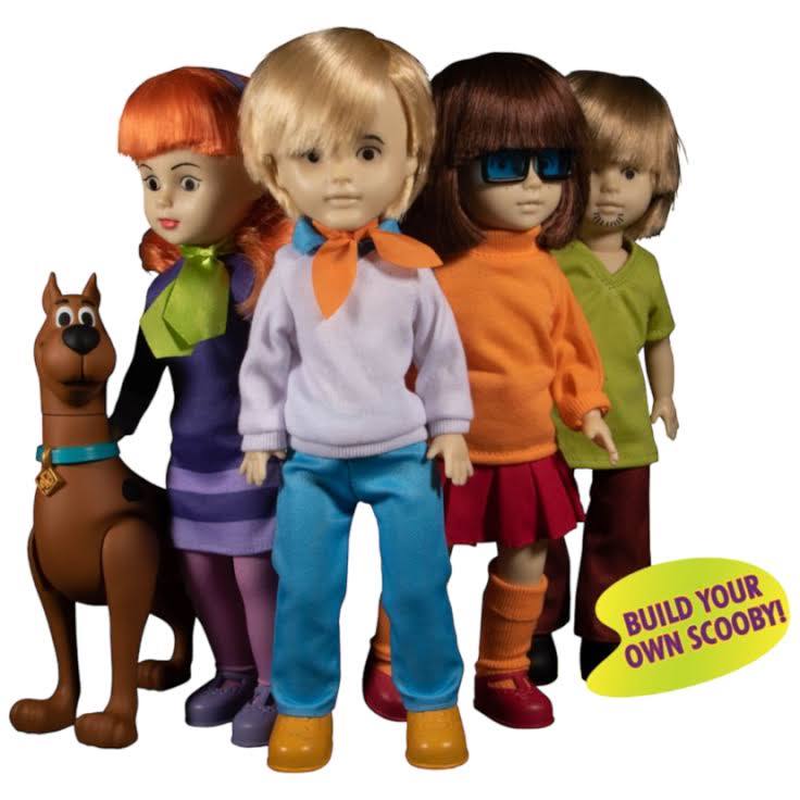 Living Dead Dolls Presents: Scooby Doo - Mystery Inc. (Set Builds Scooby Doo!)