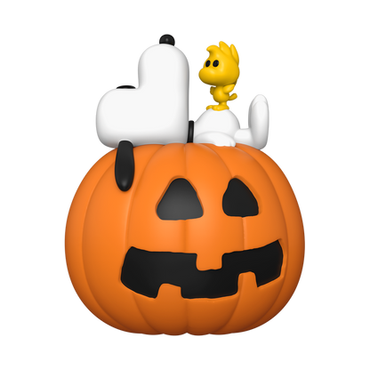 Funko POP! Deluxe: Peanuts - Snoopy & Woodstock with Pumpkin #1589