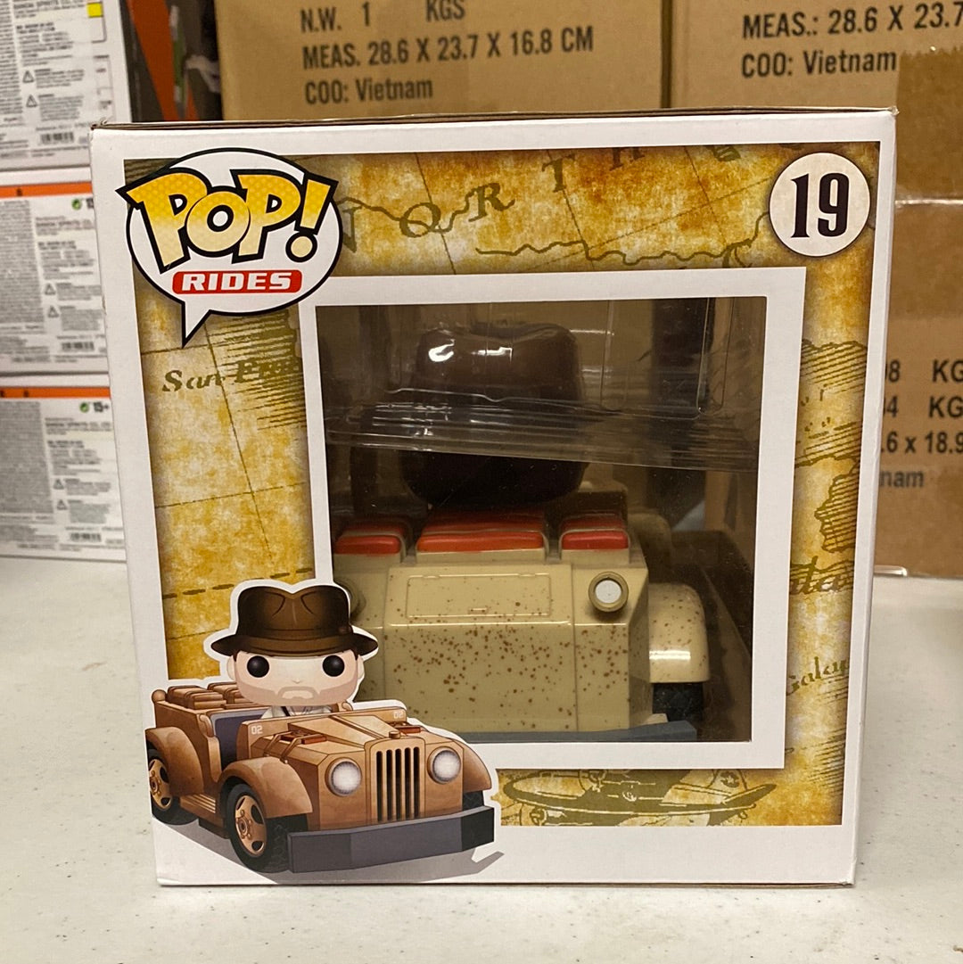 Funko POP! Rides: Indiana Jones Adventure - Indy’s Ride #19 (Disney Parks Exclusive) - Videguy Collectibles