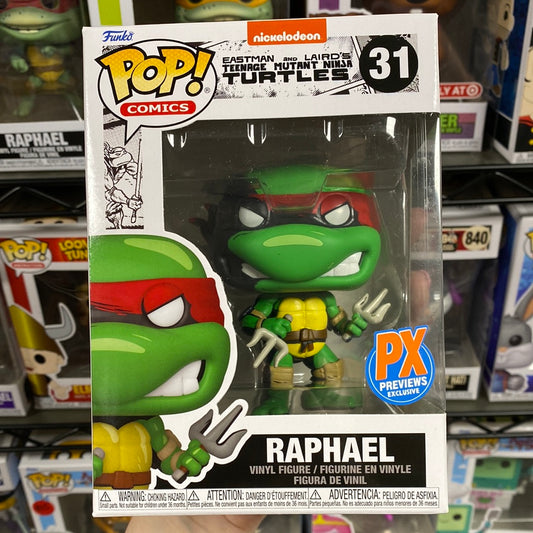 Funko POP! Comics: Teenage Mutant Ninja Turtles - Raphael #31 (Previews Exclusive)