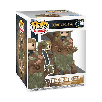 Funko Pop! Movies: The Lords Of The Rings - Treebeard W/ Merry& Pippin #1579