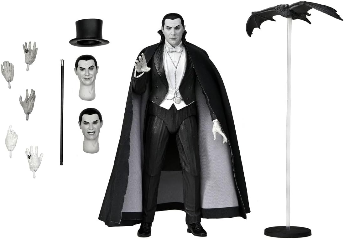 NECA Ultimate Count Dracula (Black and White)