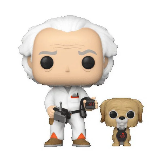 Funko POP! Movies: Back to the Future - Doc & Einstein #972 (Walmart)