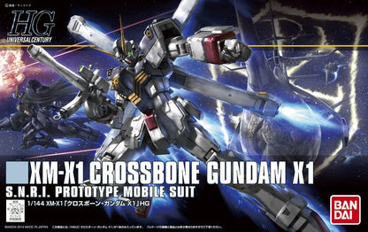 Bandai Hobby: Crossbone Gundam - #187 Crossbone Gundam X1 - HGUC Model Kit