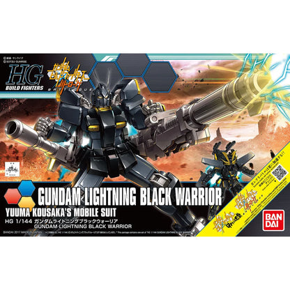 Bandai Hobby - Gundam Build Fighters - #61 Gundam Lightning Black Warrior - HGBF 1/144 Scale Model Kit