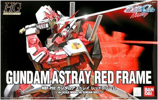 Bandai Hobby: Gundam Seed Astray - Gundam Astray Red Frame #12 - 1/144 High Grade Model