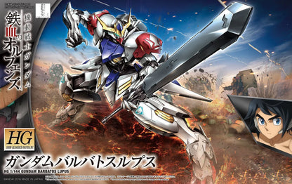 Bandai Hobby - Gundam Iron-Blooded Orphans - #21 Gundam Barbatos Lupus - HG IBO 1/144 Scale Model Kit